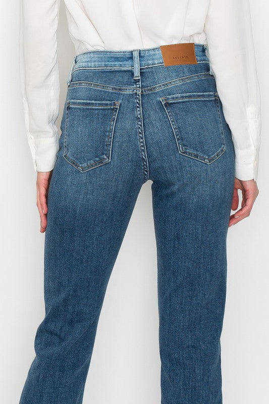 Artemis Vintage |Alexandra Plus High Rise Straight Jeans