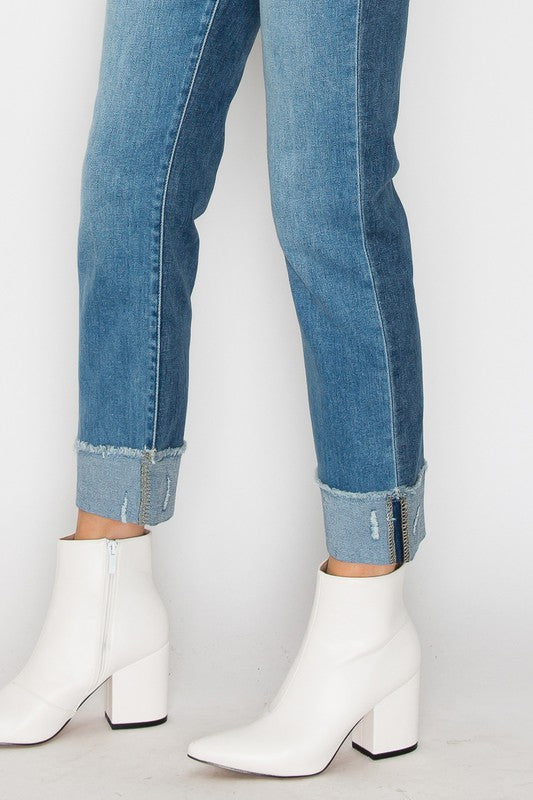 Artemis Vintage |Alexandra Plus High Rise Straight Jeans