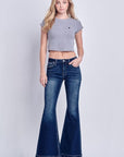 Artemis Vintage | Mia Mid-rise Super Flare Jeans - My Pampered Life Seattle
