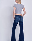 Artemis Vintage | Mia Mid-rise Super Flare Jeans - My Pampered Life Seattle