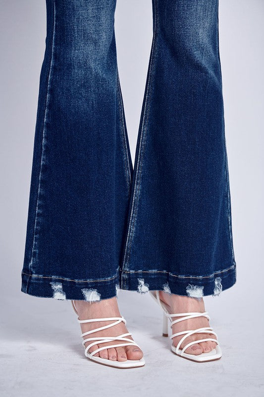 Artemis Vintage | Mia Mid-rise Super Flare Jeans