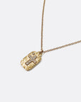 Cecilia Cross Pendent Necklace WATERPROOF - My Pampered Life Seattle