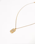 Cecilia Cross Pendent Necklace WATERPROOF - My Pampered Life Seattle