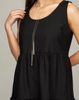 Sleeveless Tiered Dress - Online Only