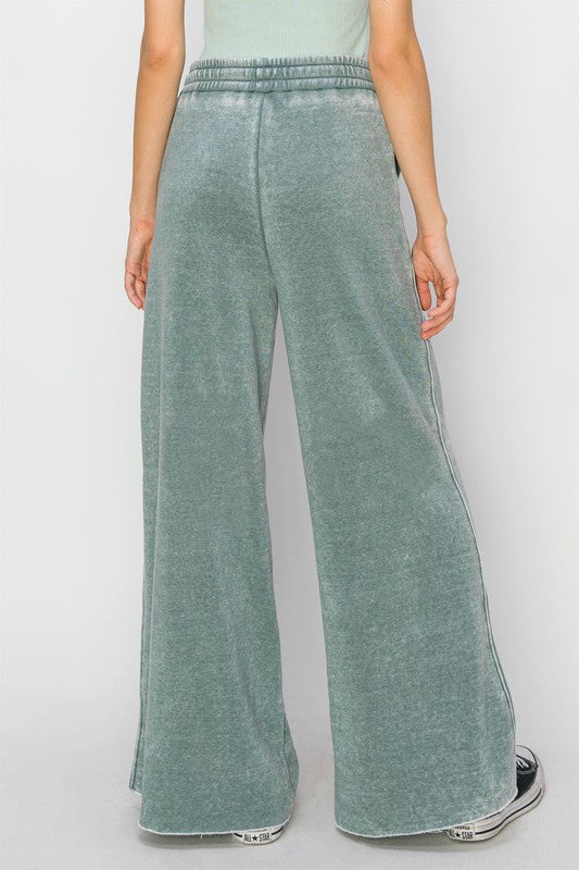 HYFVE High Rise Wide Leg Drawstring Pants