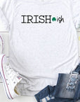 Irish-ish Type Font Graphic Tee