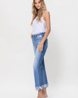 Flying Monkey High Rise Ankle Straight Jeans - Online Only