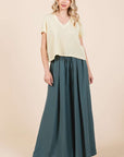 Mittoshop Pleated Wide Leg Pants