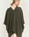 Jade By Jane V-Neck Poncho Top