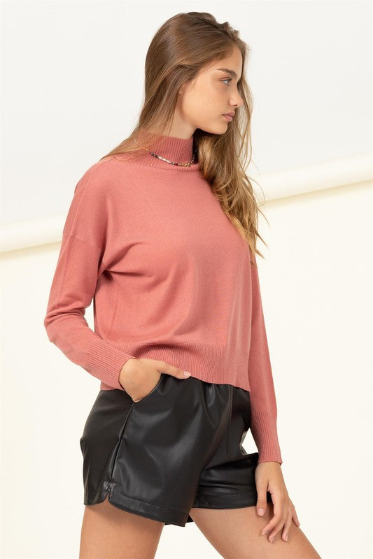 HYFVE Warm Personality High-Neckline Sweater