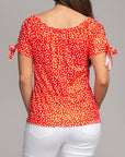 Tie Trim Blouse - My Pampered Life Seattle