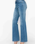 bytos Full Size Cat's Whiskers Mid Rise Bootcut Jeans