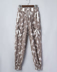 Western Cactus Cowgirl Drawstring Jogger Pants