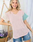 e Luna Plus Low Gauge Color block Top