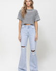 Vervet by Flying Monkey 90s Vintage Flare Jeans