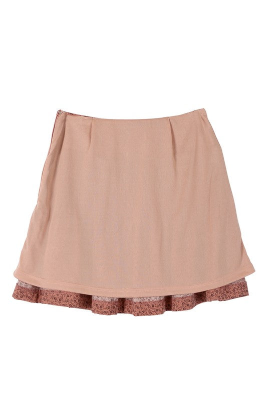 Floral Smocked Skirt - Online Only