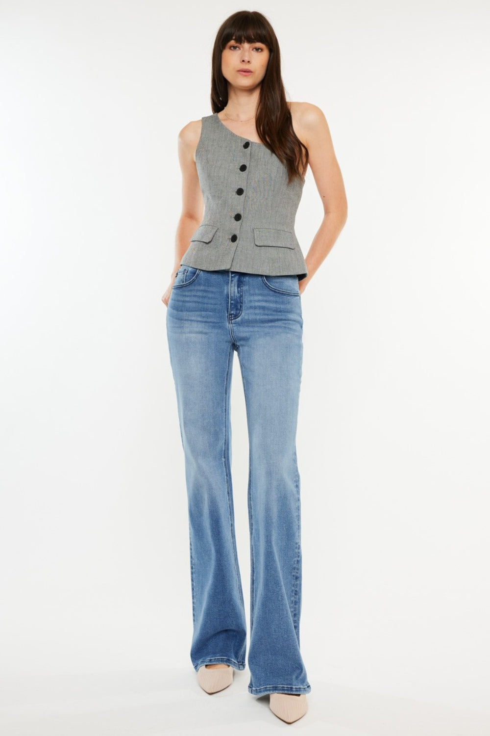 Kancan Ultra High Rise Cat&#39;s Whiskers Jeans