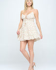 One and Only Collective Inc Floral Ruffle Cami Mini Dress