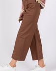 SAGE + FIG Wide Leg Cropped Pants