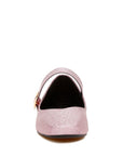 Herma Glitter Pin Buckle Ballerinas