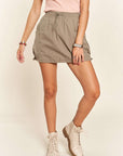 ADORA Drawstring Skort with Pockets