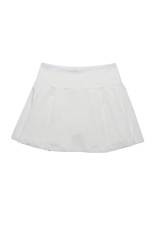 Lilou Light Fabric Tennis Skirt - Online Only