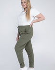 Plus-Size Jogger Pants