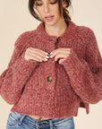 Lilou Melange Multicolor Sweater Top - My Pampered Life Seattle