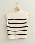 HYFVE Striped Polo Vest