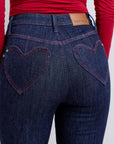 Judy Blue Full Size Heart Shaped Back Pockets Skinny Jeans