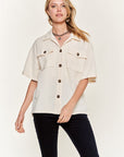 Jade By Jane Smile Face Back Shirt