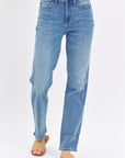 Judy Blue Full Size High Waist Straight Jeans