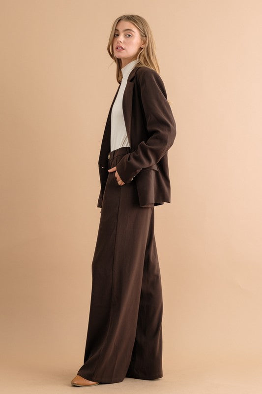 High Waisted Wide Leg Pants