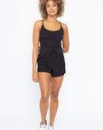 Mono B Cross Back Active Romper