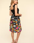 Haptics Smocked Cami Floral Dress