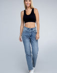 Ribbed Cropped Tank Top