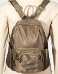 Fame Multi Pocket Nylon Backpack Bag