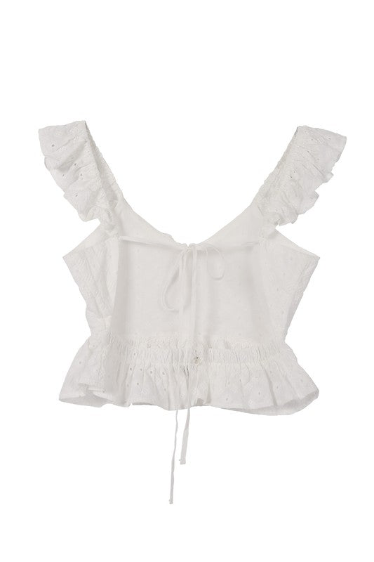 Ruffled Top w Flare - Online Only