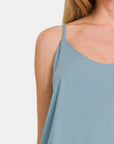 Zenana Two Layered Spaghetti Strap Cami