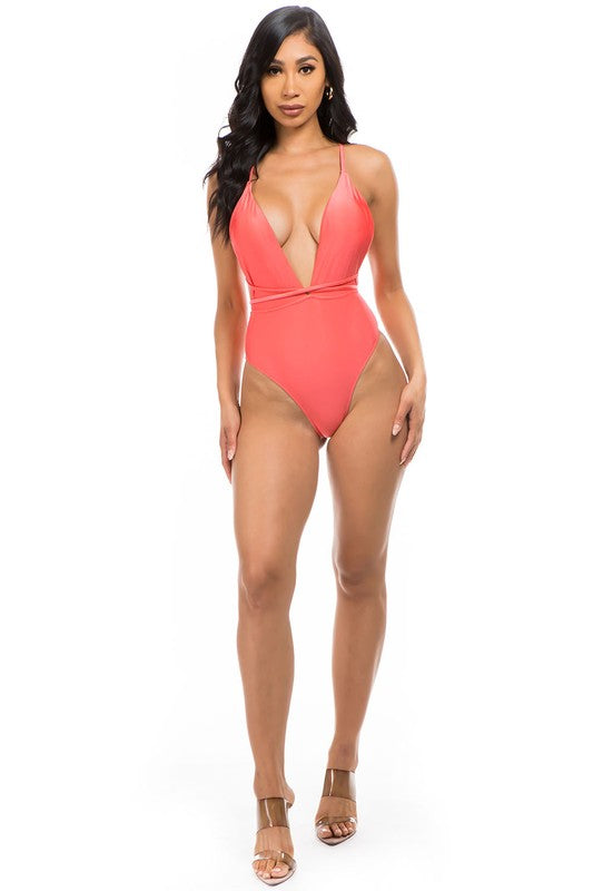 One Piece Bathing Suit by Mermaid