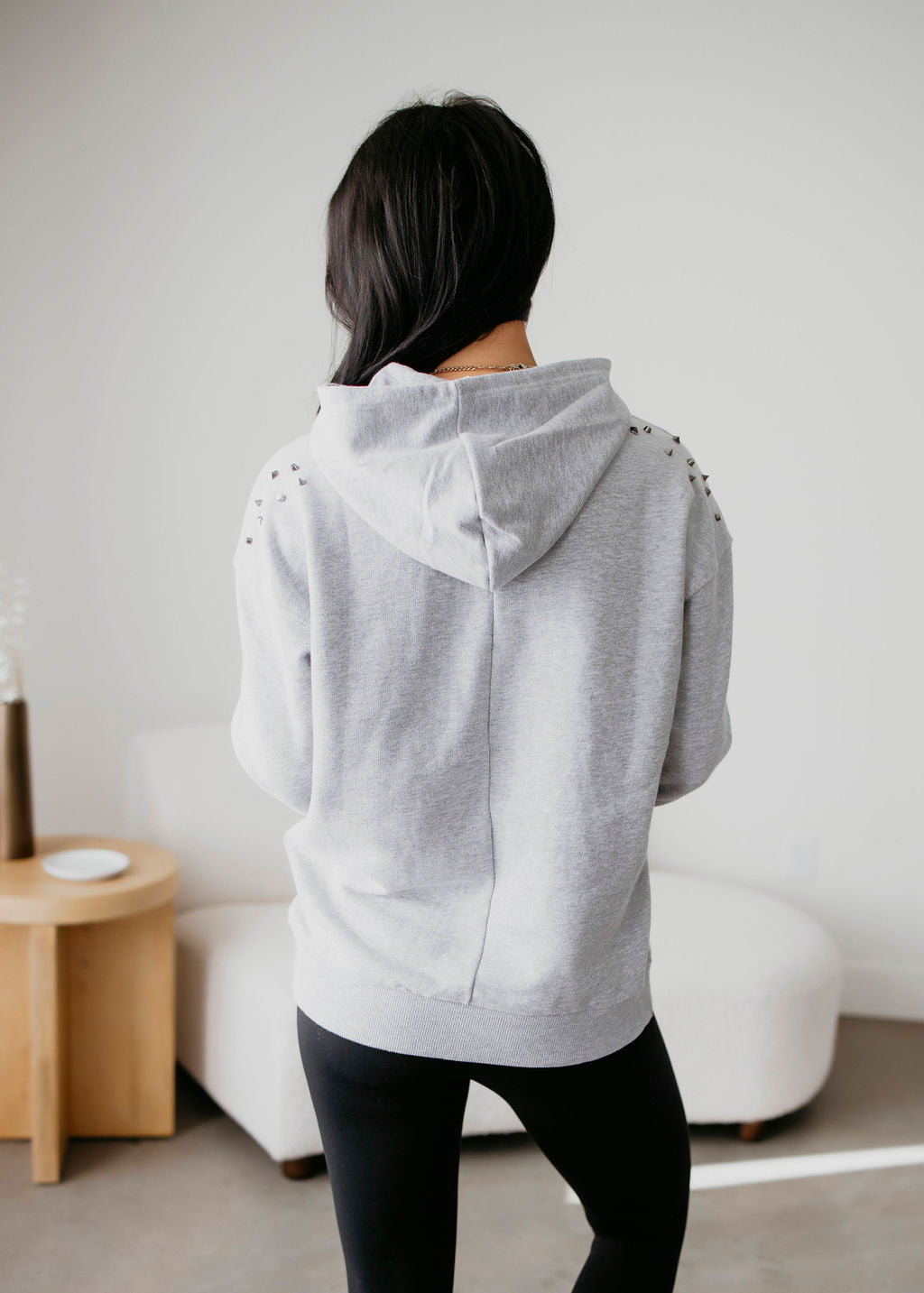 East Studded Hoodie by Lily &amp; Lottie