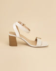 TREATY-S Buckle Sandal Heel