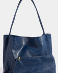 Fame Faux Leather Tote Bag