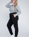 Plus-Size Jogger Pants