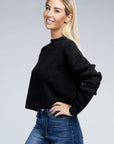 Mock Neck Pullover