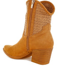 Bimmy Woven Pointy Western Boots