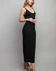 Ribbed Knit Maxi Dress