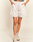 ADORA Drawstring Shorts with Pockets