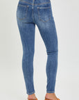 RISEN Full Size Mid Rise Ankle Skinny Jeans