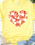 Multiple Heart Graphic Tee PLUS